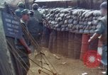 Image of wounded unloaded from Sikorsky H-34 Khe Sanh Vietnam, 1968, second 43 stock footage video 65675078587