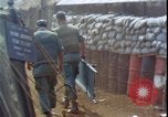 Image of wounded unloaded from Sikorsky H-34 Khe Sanh Vietnam, 1968, second 45 stock footage video 65675078587