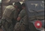 Image of wounded unloaded from Sikorsky H-34 Khe Sanh Vietnam, 1968, second 52 stock footage video 65675078587