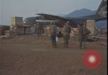 Image of wounded loaded C-130 Vietnam War Khe Sanh Vietnam, 1968, second 22 stock footage video 65675078590