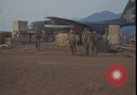 Image of wounded loaded C-130 Vietnam War Khe Sanh Vietnam, 1968, second 24 stock footage video 65675078590