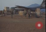 Image of wounded loaded C-130 Vietnam War Khe Sanh Vietnam, 1968, second 25 stock footage video 65675078590