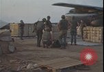 Image of wounded loaded C-130 Vietnam War Khe Sanh Vietnam, 1968, second 29 stock footage video 65675078590