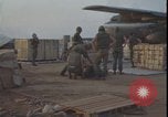 Image of wounded loaded C-130 Vietnam War Khe Sanh Vietnam, 1968, second 30 stock footage video 65675078590