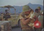 Image of wounded loaded C-130 Vietnam War Khe Sanh Vietnam, 1968, second 39 stock footage video 65675078590