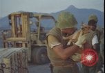 Image of wounded loaded C-130 Vietnam War Khe Sanh Vietnam, 1968, second 40 stock footage video 65675078590