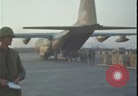 Image of wounded loaded C-130 Vietnam War Khe Sanh Vietnam, 1968, second 43 stock footage video 65675078590