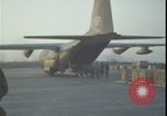Image of wounded loaded C-130 Vietnam War Khe Sanh Vietnam, 1968, second 44 stock footage video 65675078590