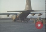Image of wounded loaded C-130 Vietnam War Khe Sanh Vietnam, 1968, second 45 stock footage video 65675078590