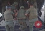 Image of Vietnam War wounded evacuated C-130 Khe Sanh Vietnam, 1968, second 17 stock footage video 65675078591