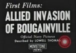 Image of Bougainville Island Invasion Bougainville Island Papua New Guinea, 1943, second 7 stock footage video 65675078596