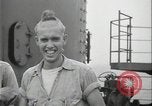 Standbild Antenne raid-Japanischen base Pazifischer Ozean, 1944, aus Sekunde 49 historischem Filmmaterial Videoclip 65675078598