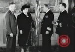 Image of Sullivans receive Purple Heart medals Washington DC USA, 1944, second 10 stock footage video 65675078601