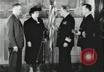 Image of Sullivans receive Purple Heart medals Washington DC USA, 1944, second 16 stock footage video 65675078601