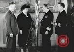 Image of Sullivans receive Purple Heart medals Washington DC USA, 1944, second 22 stock footage video 65675078601