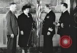 Image of Sullivans receive Purple Heart medals Washington DC USA, 1944, second 29 stock footage video 65675078601