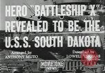 Image of USS South Dakota Atlantic Ocean, 1944, second 7 stock footage video 65675078602