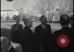 Image of Canada and USA sign treaties Washington DC USA, 1964, second 36 stock footage video 65675078605