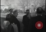 Image of Canada and USA sign treaties Washington DC USA, 1964, second 39 stock footage video 65675078605