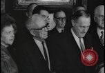Image of Canada and USA sign treaties Washington DC USA, 1964, second 50 stock footage video 65675078605