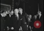 Image of Canada and USA sign treaties Washington DC USA, 1964, second 58 stock footage video 65675078605