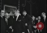 Image of Canada and USA sign treaties Washington DC USA, 1964, second 61 stock footage video 65675078605