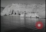 Image of Abu Simbel temple before removal Egypt, 1964, second 11 stock footage video 65675078610