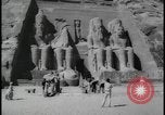 Image of Abu Simbel temple before removal Egypt, 1964, second 17 stock footage video 65675078610