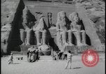 Image of Abu Simbel temple before removal Egypt, 1964, second 18 stock footage video 65675078610