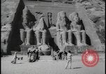 Image of Abu Simbel temple before removal Egypt, 1964, second 19 stock footage video 65675078610