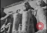 Image of Abu Simbel temple before removal Egypt, 1964, second 20 stock footage video 65675078610