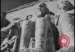 Image of Abu Simbel temple before removal Egypt, 1964, second 22 stock footage video 65675078610