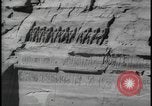 Image of Abu Simbel temple before removal Egypt, 1964, second 23 stock footage video 65675078610
