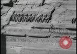 Image of Abu Simbel temple before removal Egypt, 1964, second 24 stock footage video 65675078610
