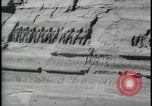 Image of Abu Simbel temple before removal Egypt, 1964, second 25 stock footage video 65675078610