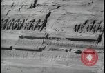 Image of Abu Simbel temple before removal Egypt, 1964, second 27 stock footage video 65675078610
