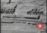 Image of Abu Simbel temple before removal Egypt, 1964, second 29 stock footage video 65675078610