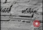 Image of Abu Simbel temple before removal Egypt, 1964, second 30 stock footage video 65675078610