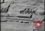 Image of Abu Simbel temple before removal Egypt, 1964, second 31 stock footage video 65675078610