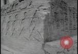 Image of Abu Simbel temple before removal Egypt, 1964, second 33 stock footage video 65675078610