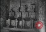 Image of Abu Simbel temple before removal Egypt, 1964, second 48 stock footage video 65675078610