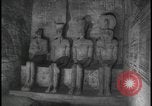 Image of Abu Simbel temple before removal Egypt, 1964, second 49 stock footage video 65675078610