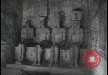 Image of Abu Simbel temple before removal Egypt, 1964, second 51 stock footage video 65675078610