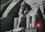 Image of Abu Simbel temple before removal Egypt, 1964, second 53 stock footage video 65675078610