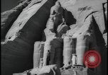 Image of Abu Simbel temple before removal Egypt, 1964, second 54 stock footage video 65675078610