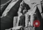 Image of Abu Simbel temple before removal Egypt, 1964, second 55 stock footage video 65675078610