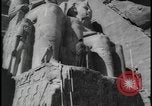 Image of Abu Simbel temple before removal Egypt, 1964, second 56 stock footage video 65675078610
