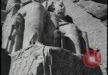 Image of Abu Simbel temple before removal Egypt, 1964, second 57 stock footage video 65675078610