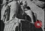 Image of Abu Simbel temple before removal Egypt, 1964, second 59 stock footage video 65675078610