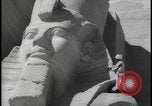 Image of Abu Simbel temple before removal Egypt, 1964, second 60 stock footage video 65675078610